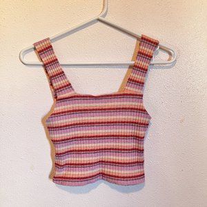 Cute colorful striped tank